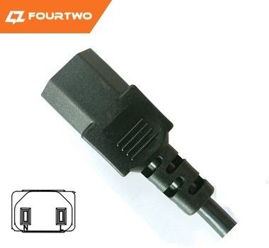 POWER CORD IEC C17 CONNECTOR (IEC 60320 C17, UL)